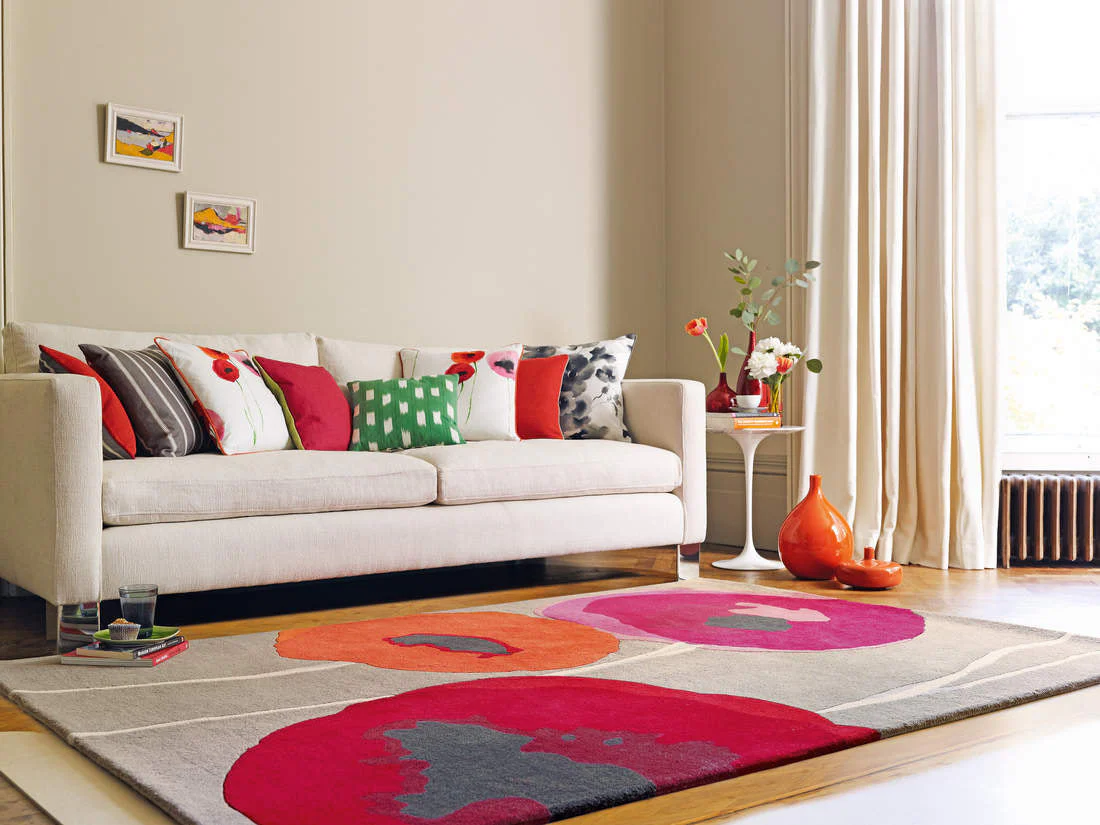 Poppies Hand-Tufted Wool Rug
