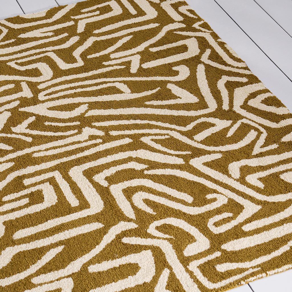 Ochre Gold Harmony Outdoor Rug