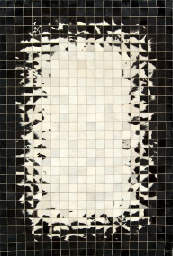 Mosaic Cowhide Rug