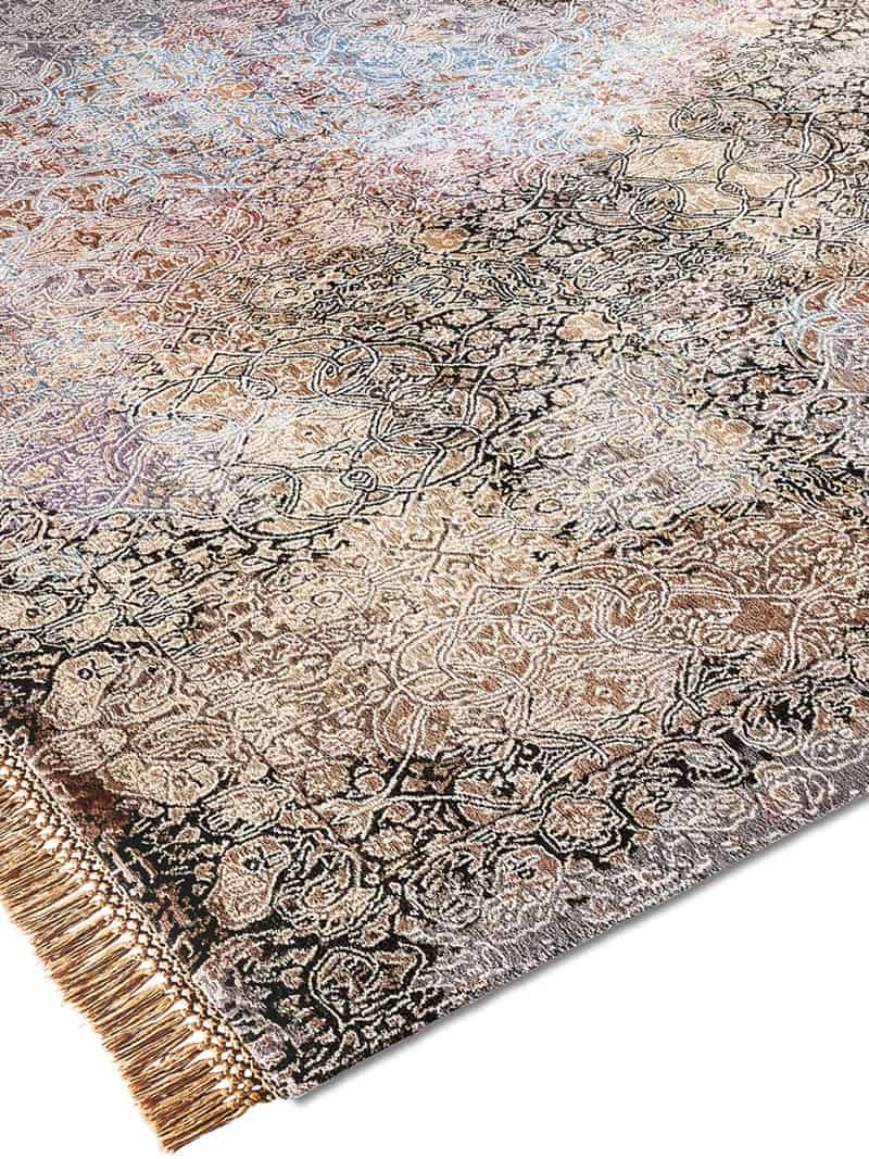 Ferahan Splash Luxury Handmade Rug