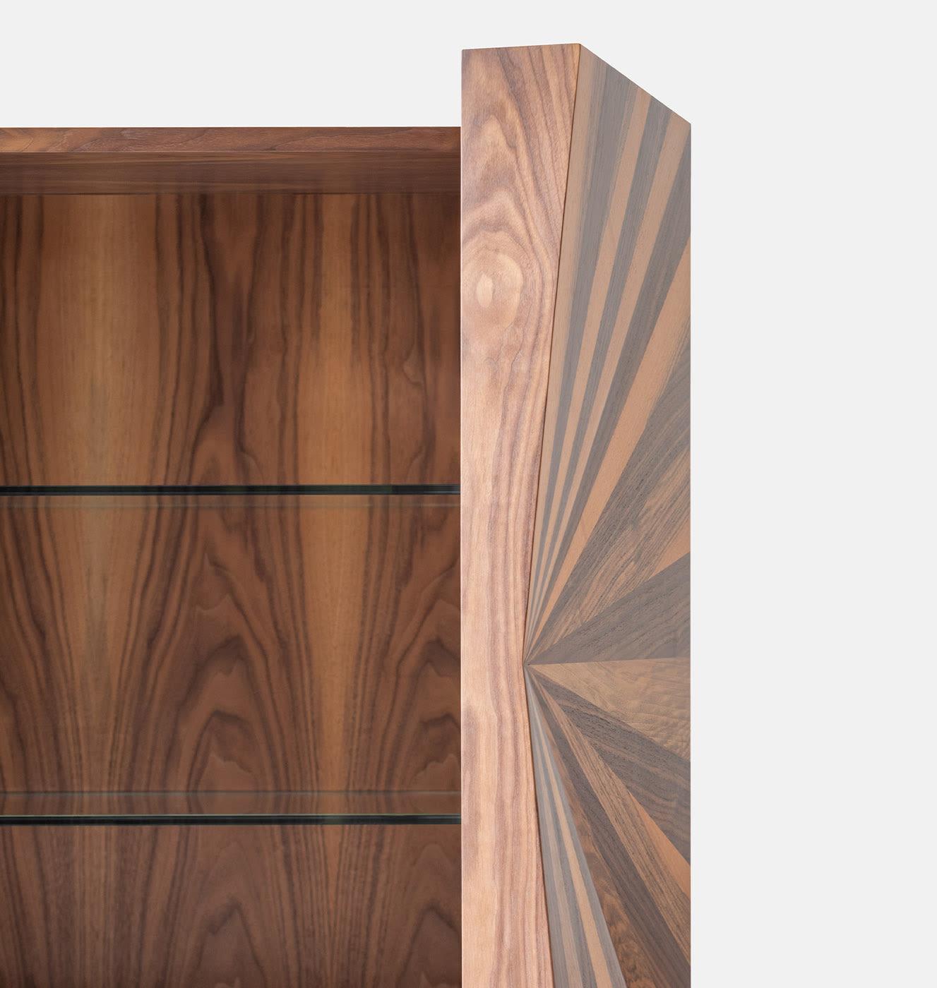 Veneered Wood Cabinet