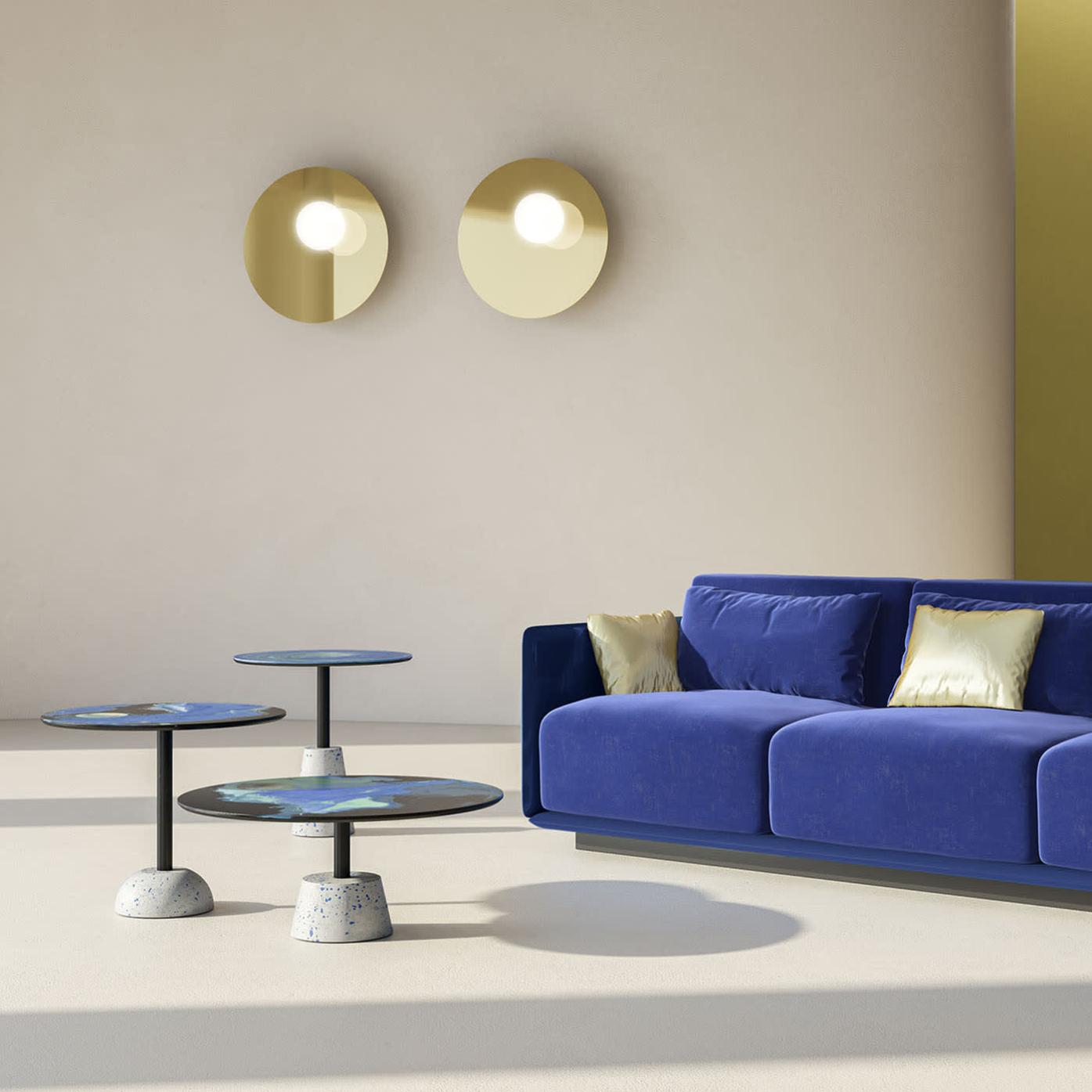 Astraliti Round Metal Coffee Table