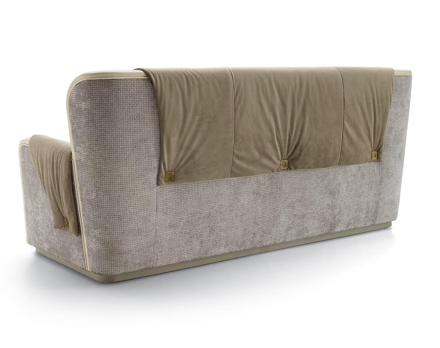 Beige 3-Seater Sofa