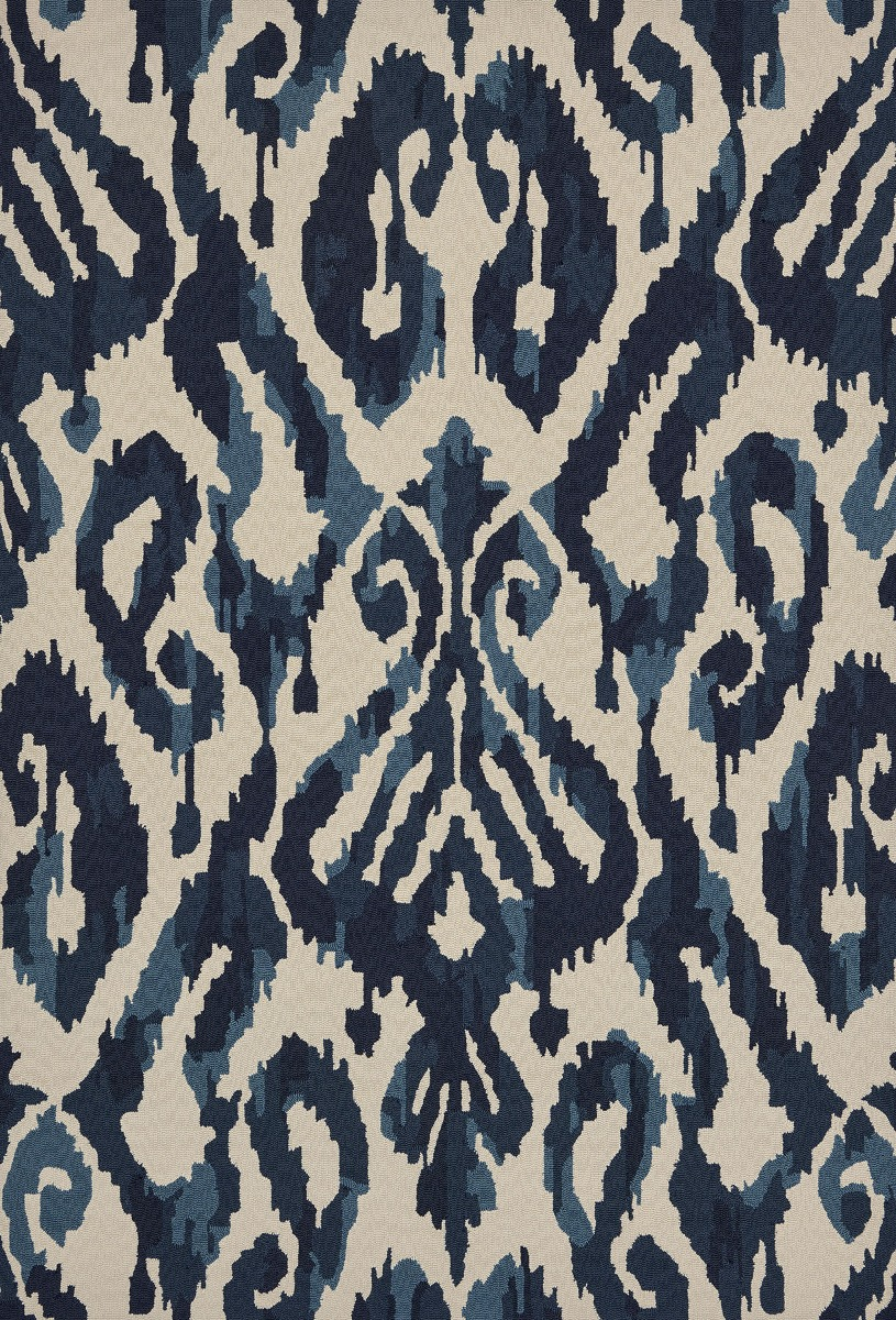 Indigo Hand-Tufted Outdoor Rug