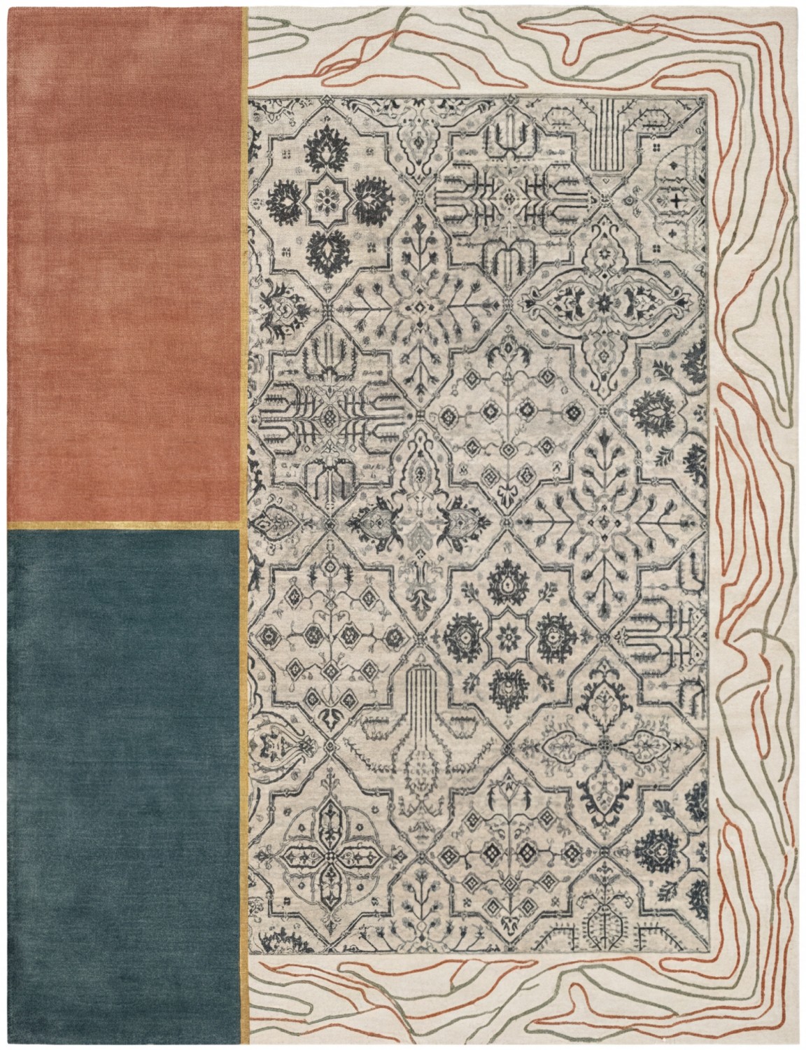 Heritage Panel Artisan Rug