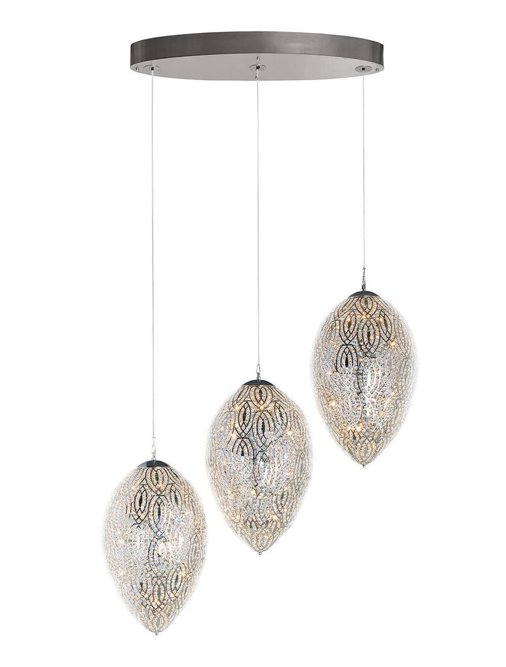 Arabesque Egg Chandelier