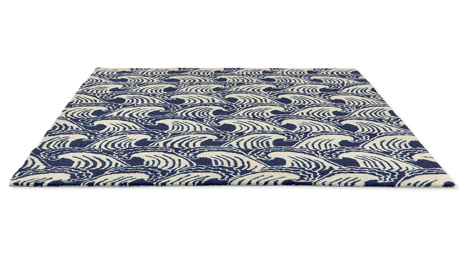 Waves Denim Rug