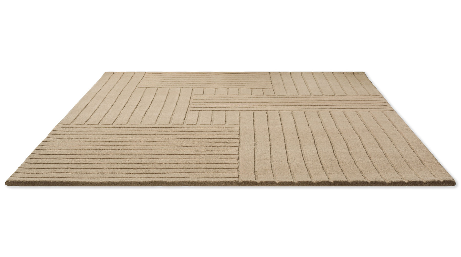 Decor Desert Warm Sand Handwoven Rug
