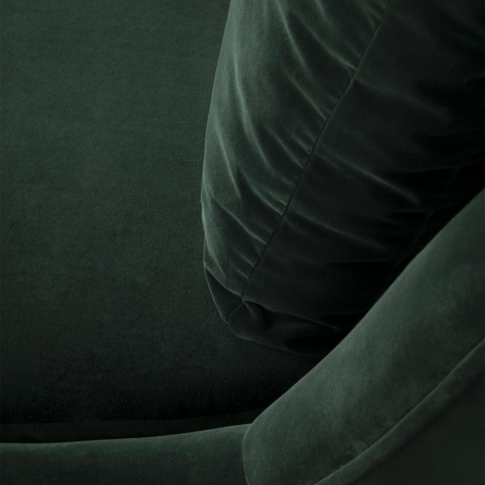 Plush Velvet Chaise Longue