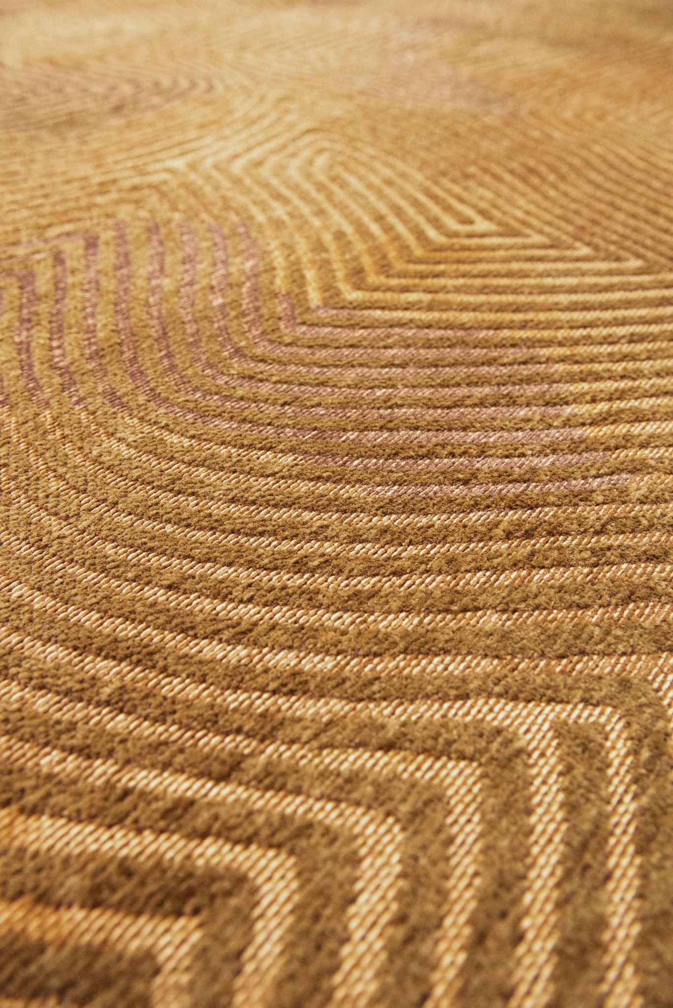 Gold Flatwoven Rug