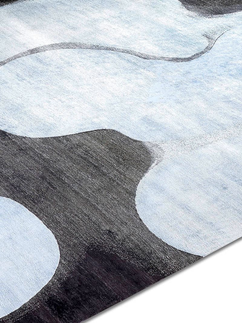 Blue Hand-Woven Rug