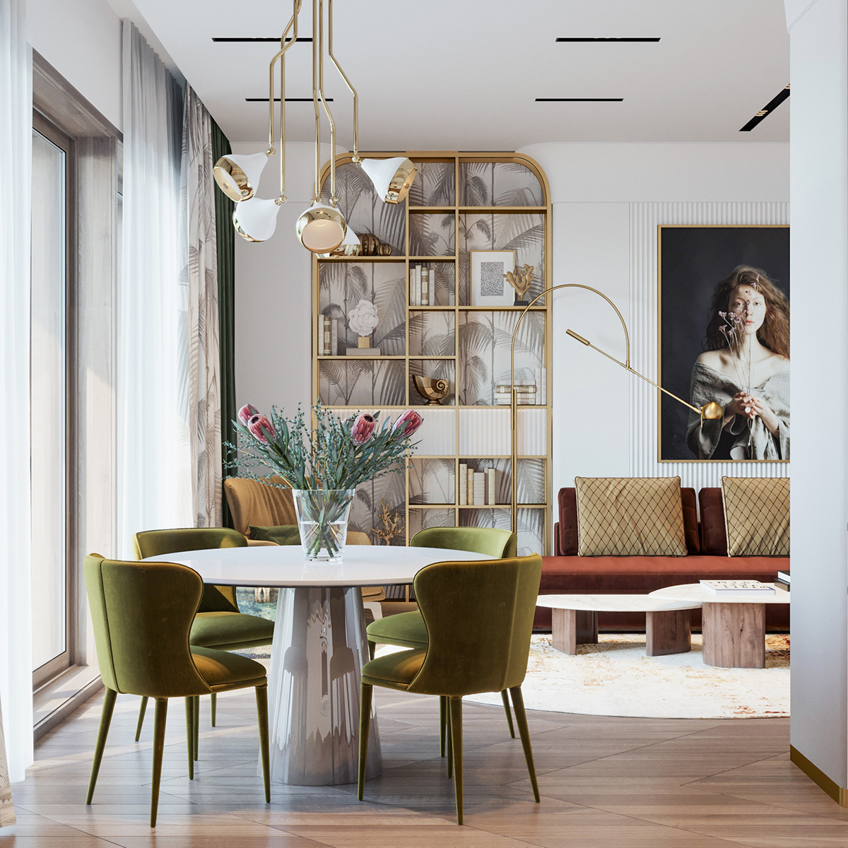 Grace Ceiling Suspension Lamp - 6