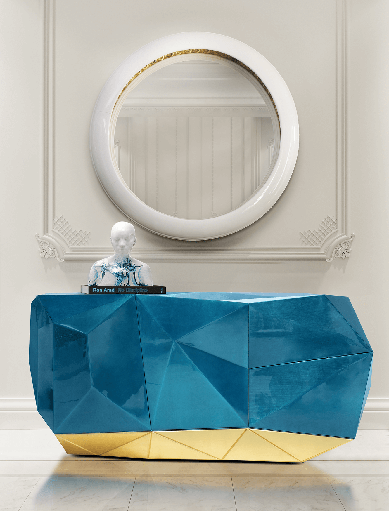 Prism Blue Sideboard