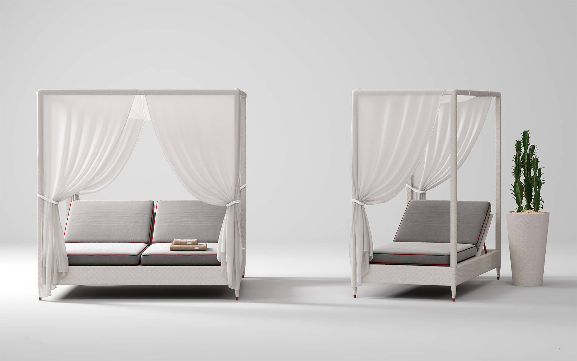 Outdoor Daybed With Canopy