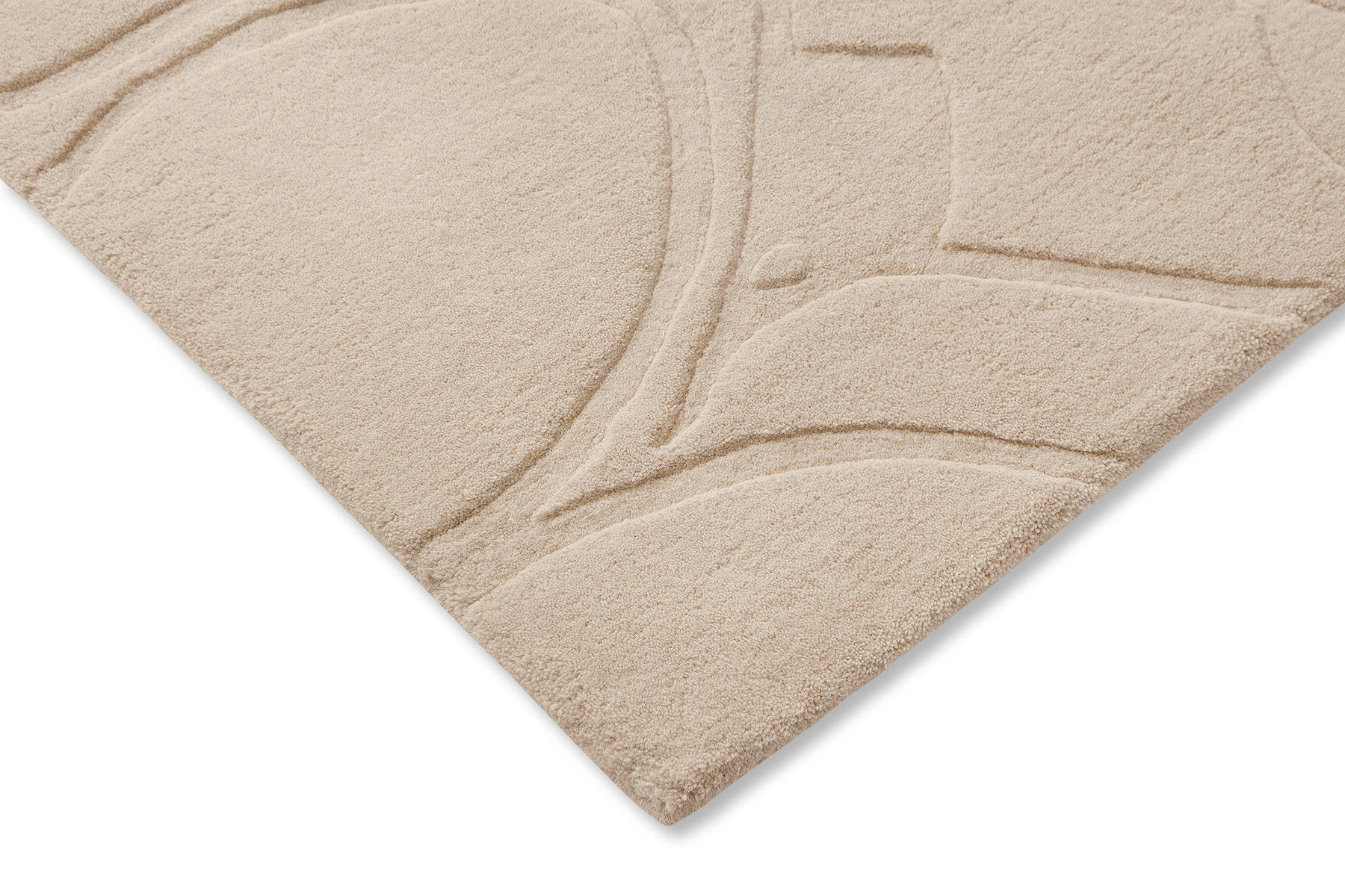 Romantic Magnolia Cream Designer Rug