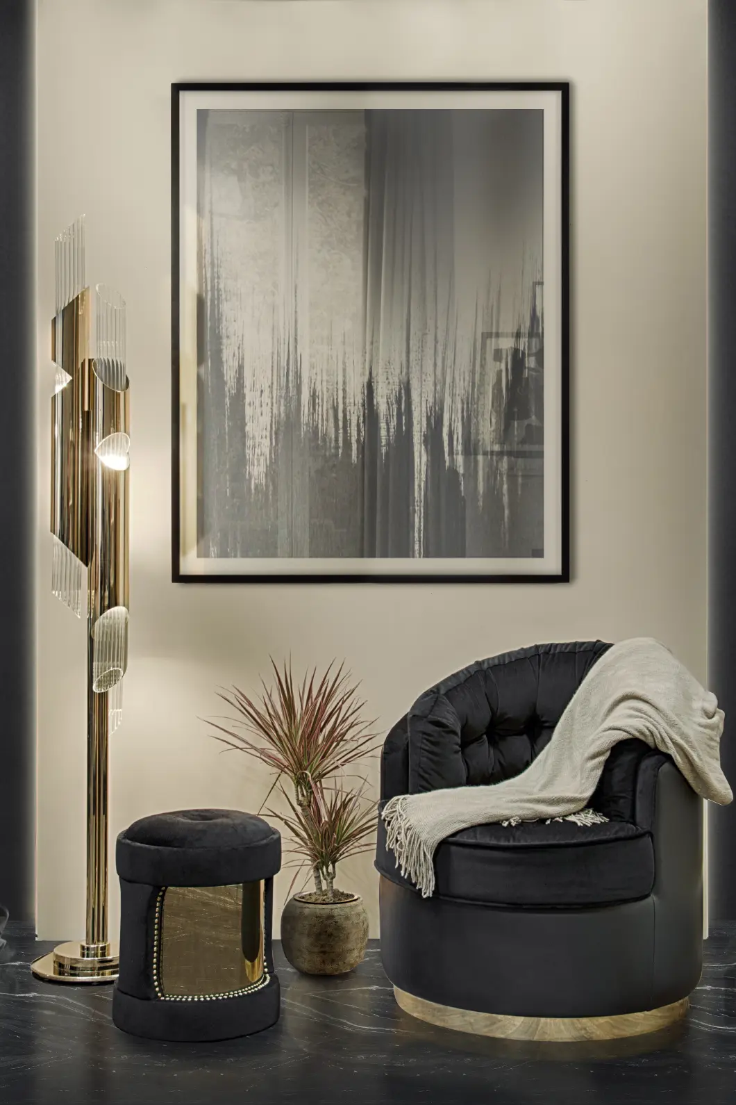 Luxe Swivel Armchair - 13