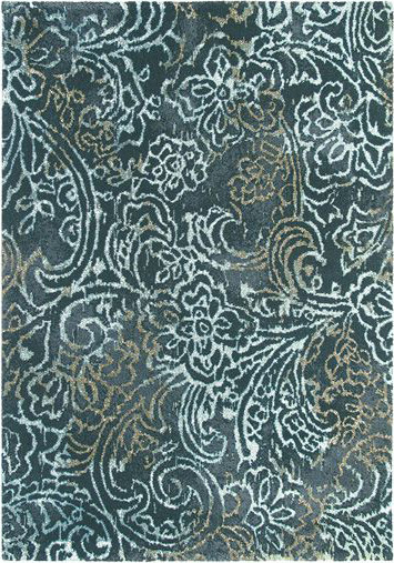 Hermitage Adore Black / White And Grey Premium Rug | Size: 6' 7