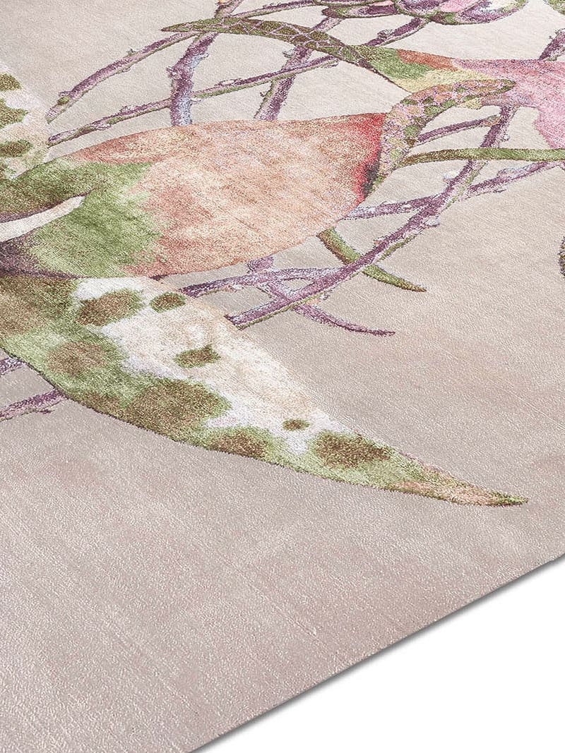Orchid Hand Knotted Rug