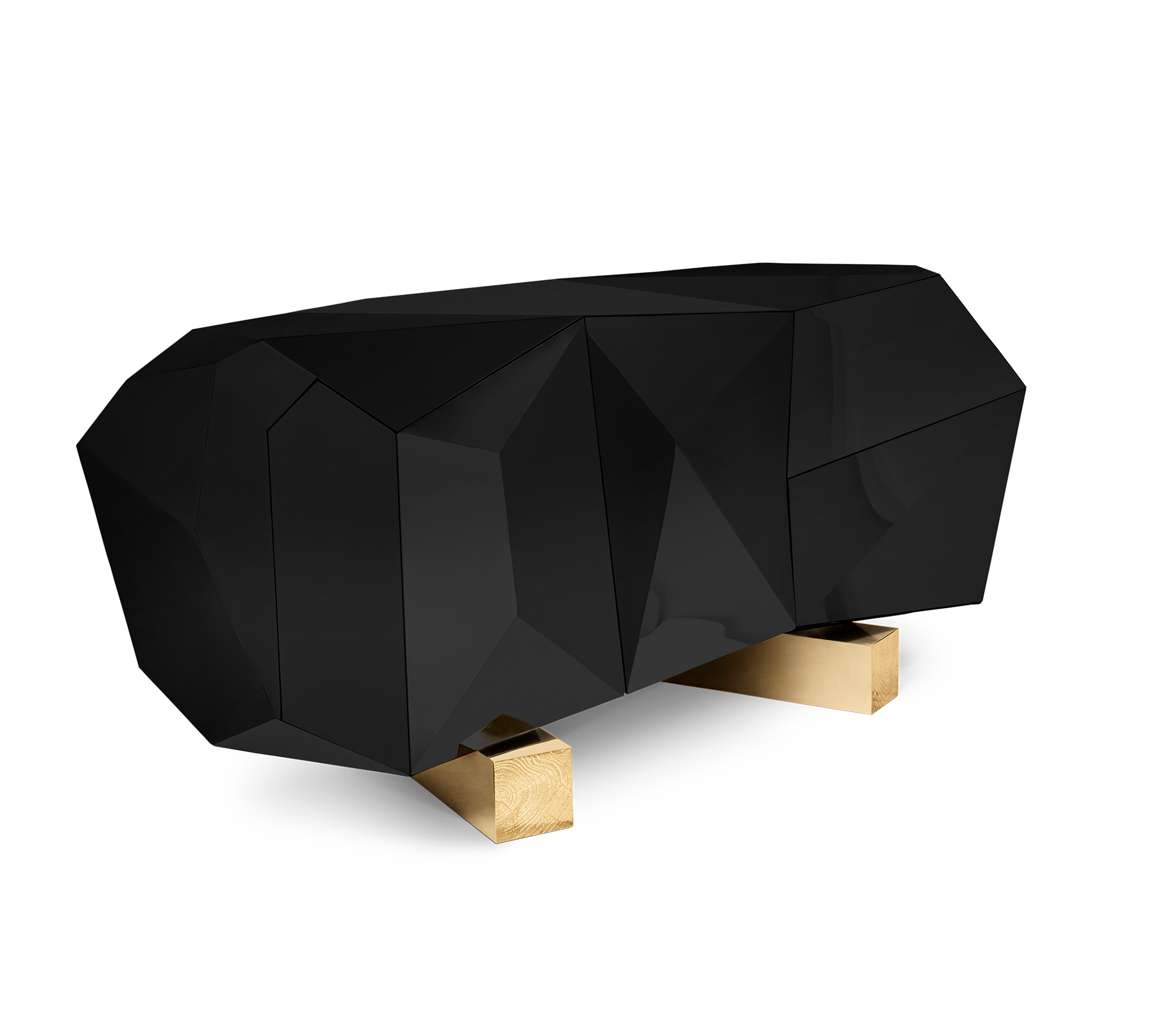 Prism 2 Black Sideboard