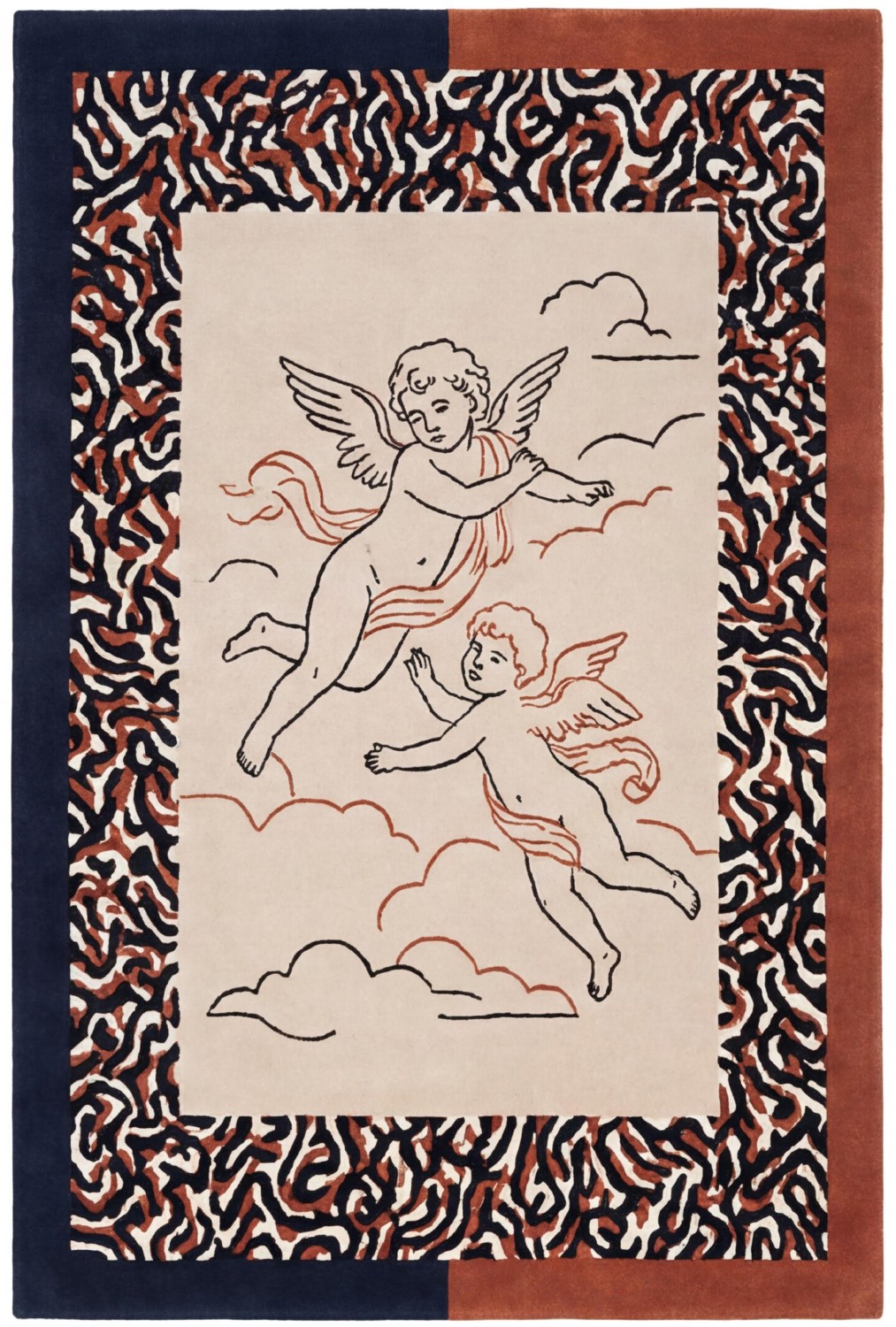 Heritage Sketch Handcrafted Rug | Size: 5' 7