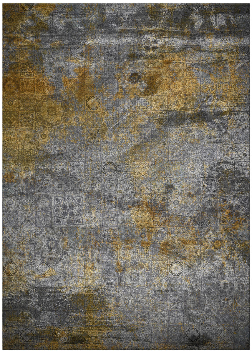 Abstract Flatwoven Belgian Rug | Size: 1' 10