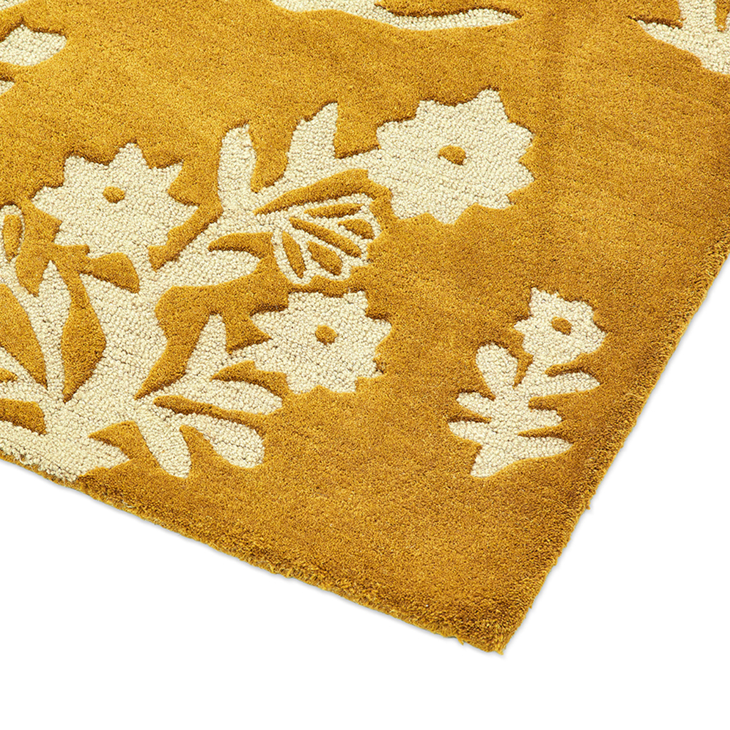 Woodland Glade Gold Rug