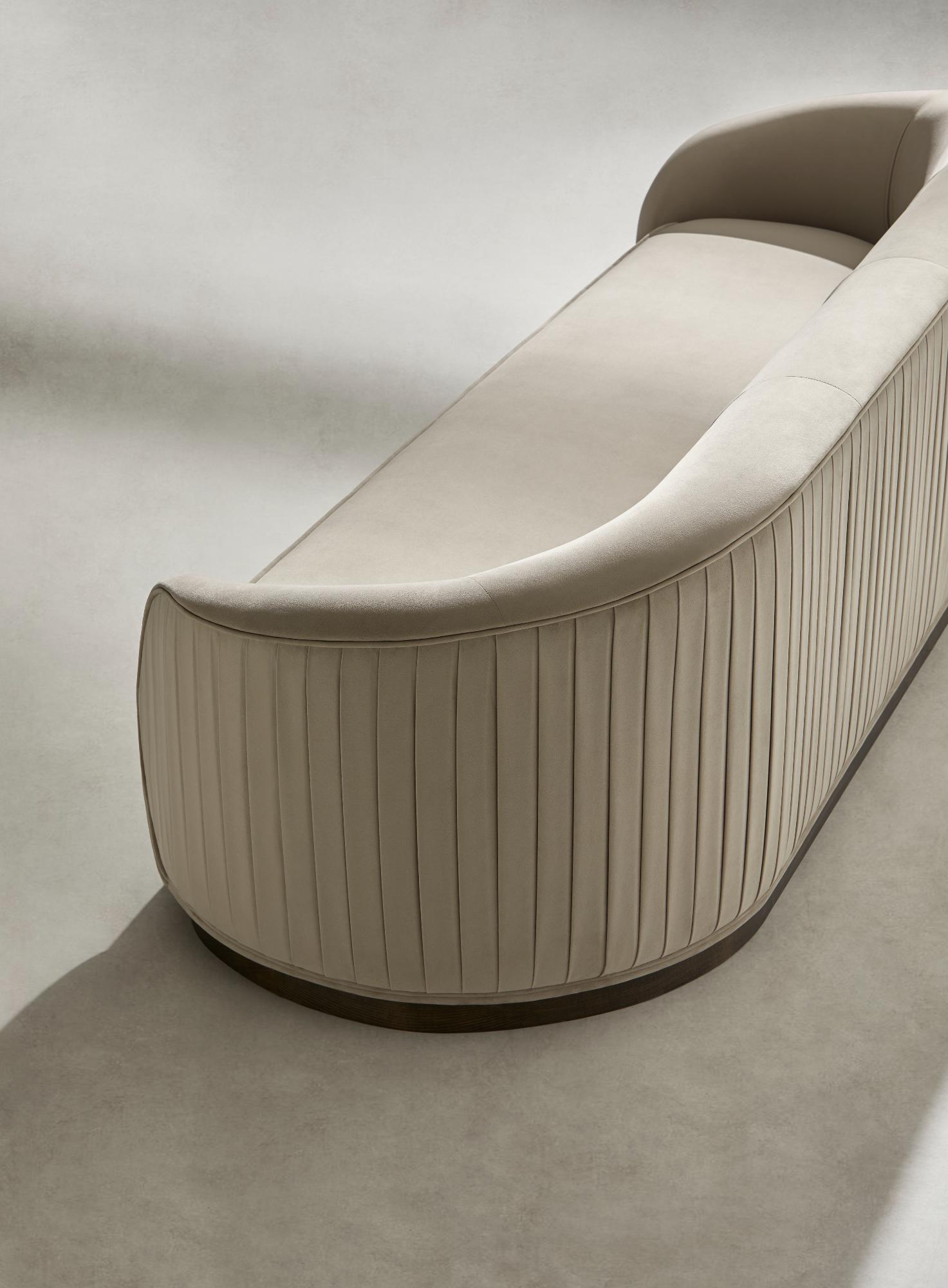 Abano Beige Large Sofa
