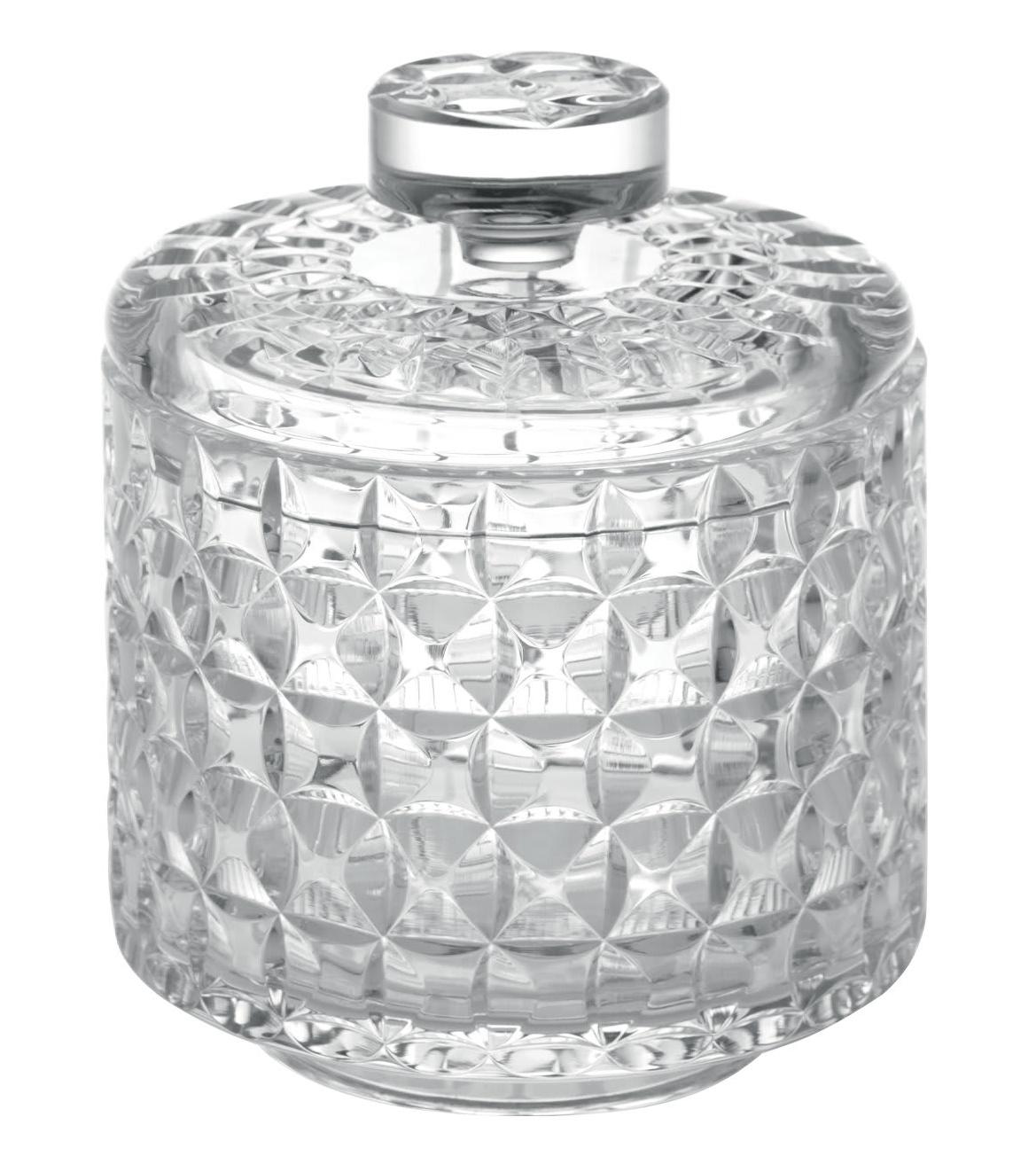 Circle Italian Crystal Jewelry Box