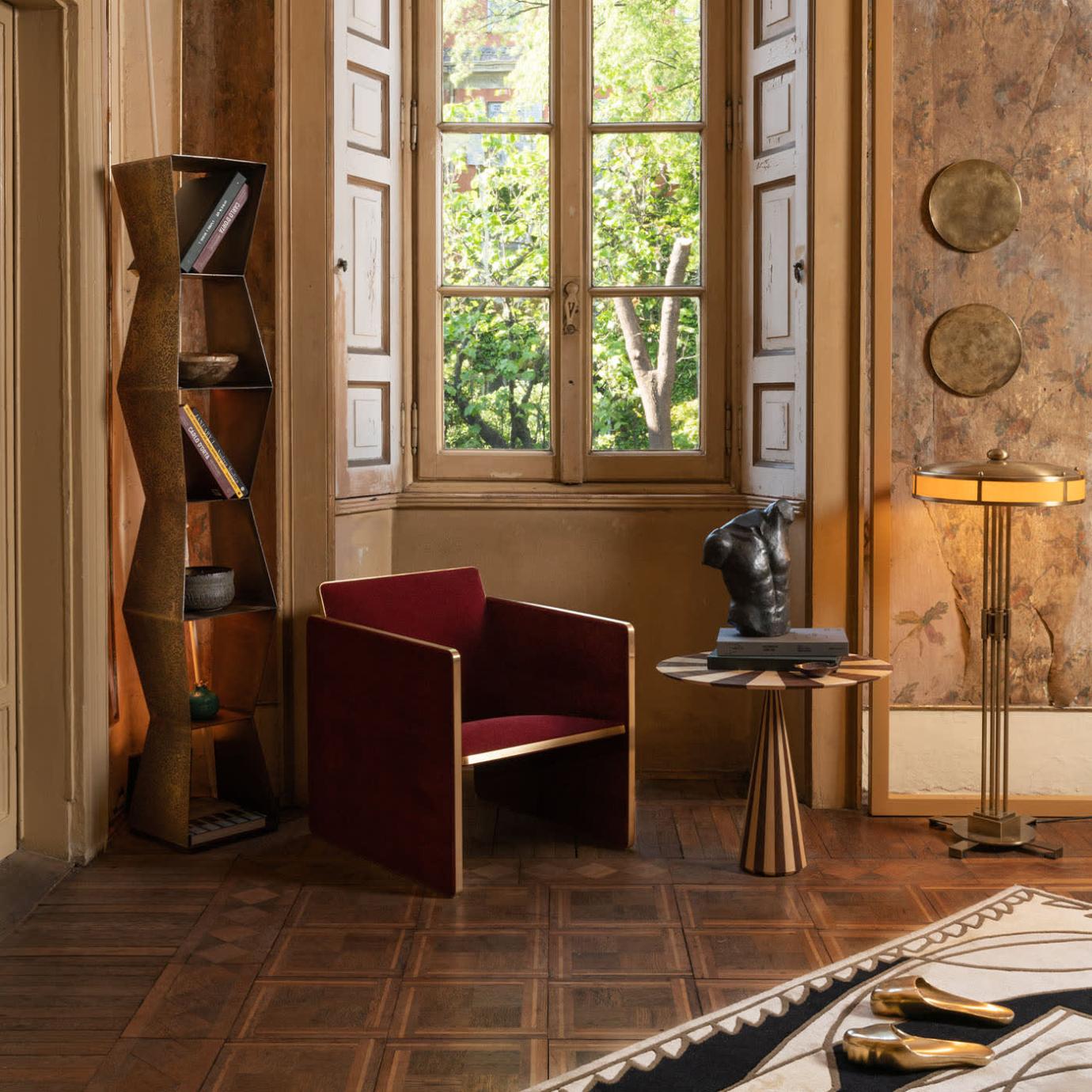 Tula Bronze Bookcase