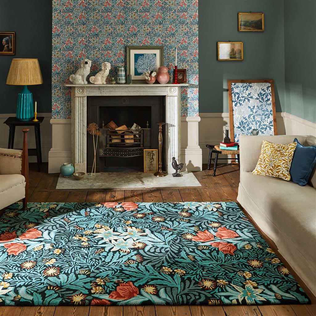 Bower Designer Turquoise Rug