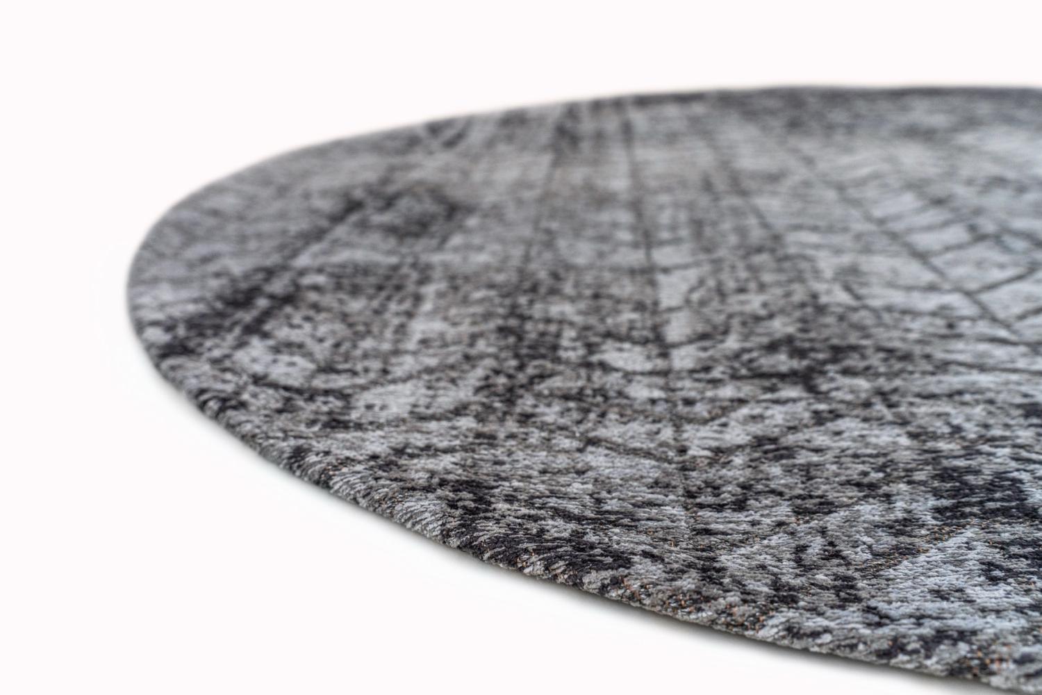 Harlem Contrast Round Rug