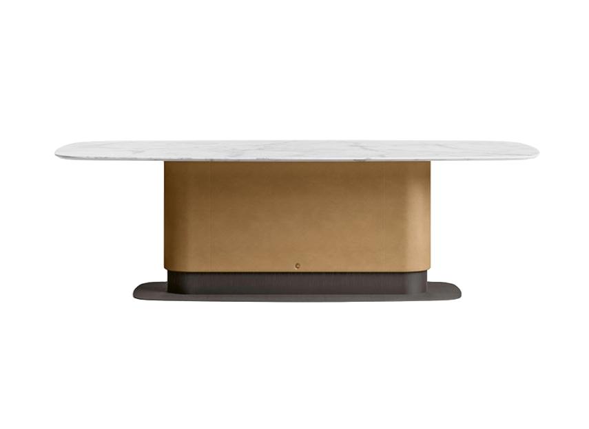 Large Marble Dining Table | Dimensions: W 250 cm