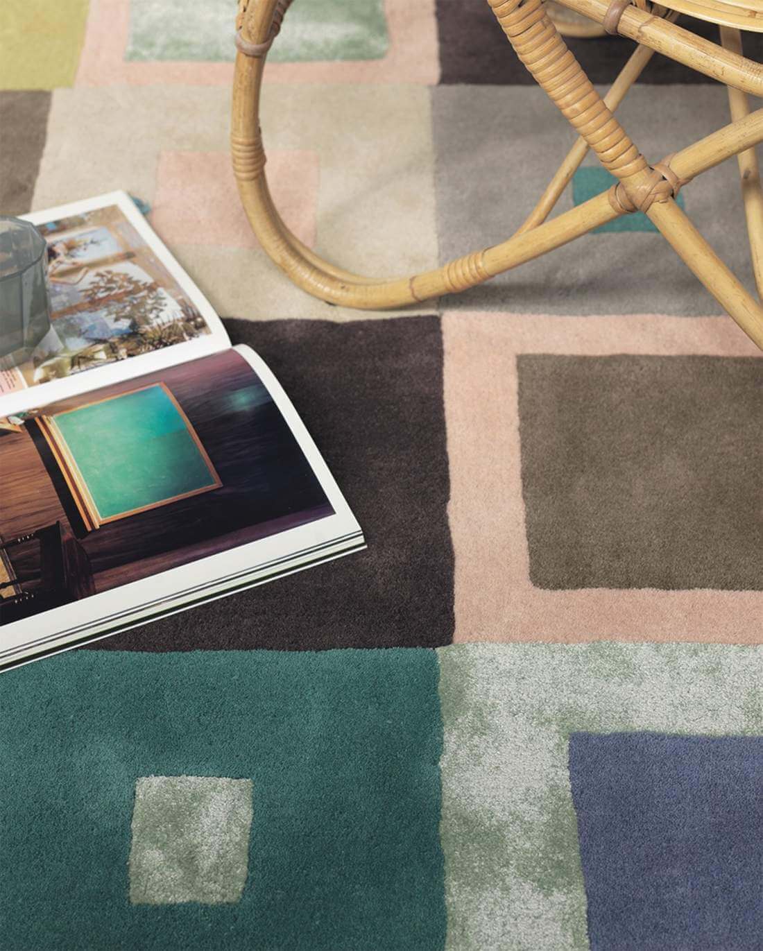 Estella Carre Handmade Rug