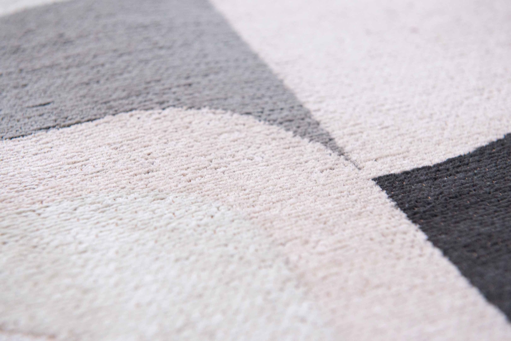 Geometric Beige & Grey Flatwoven Rug