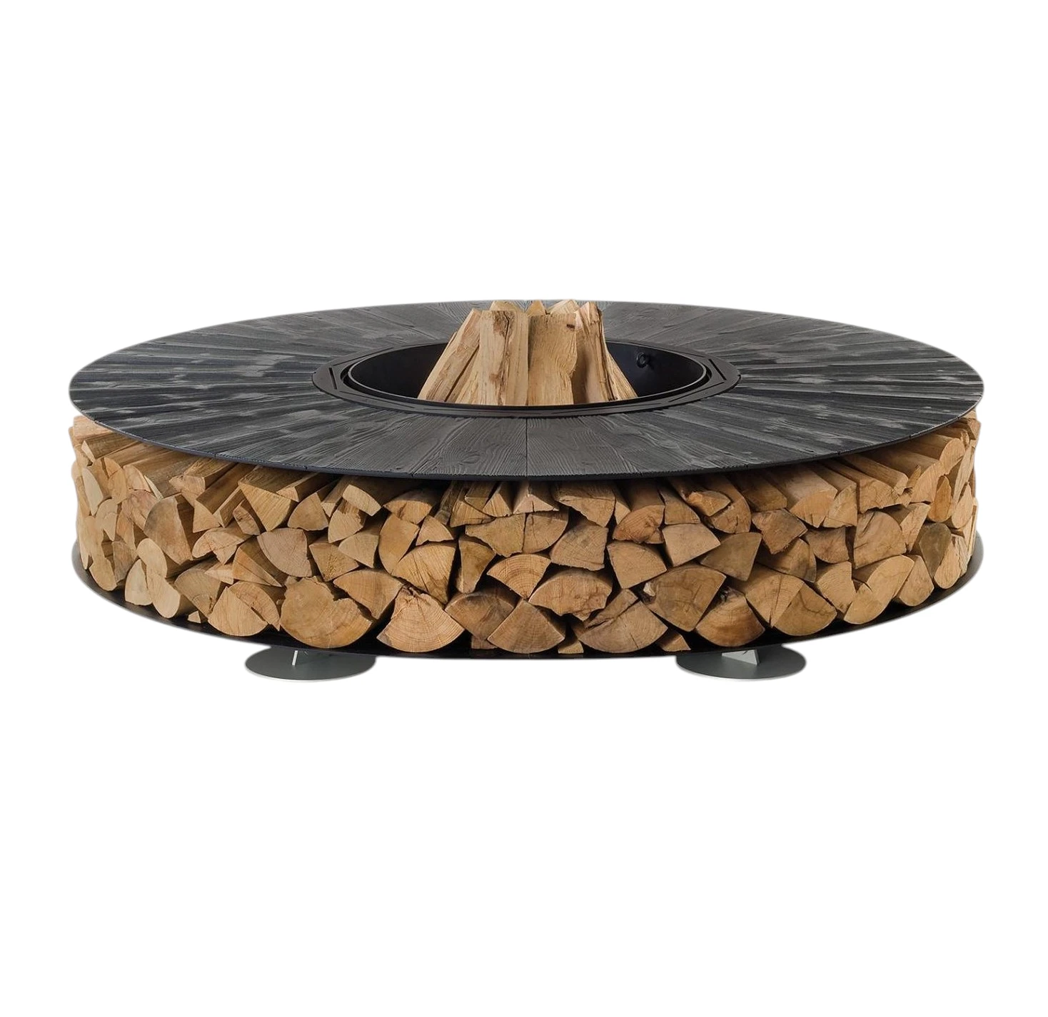 Zero Black Outdoor Fire Pit