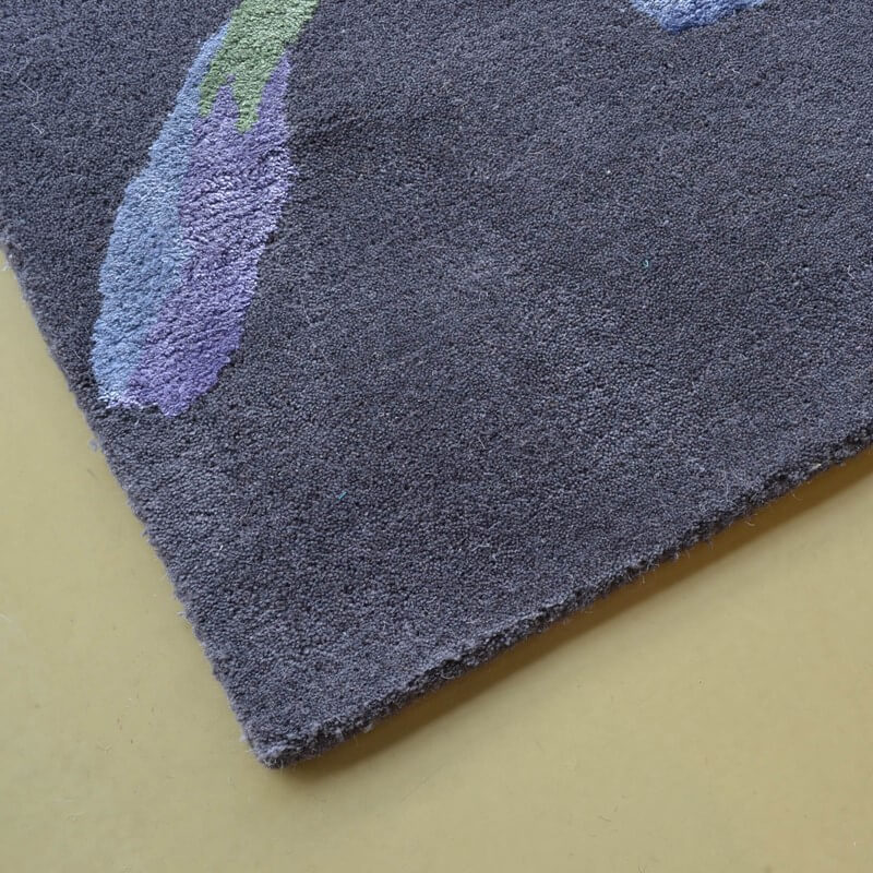 Floral Hand Tufted Wool & Viscose Rug