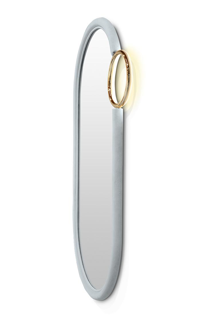 Sweet Swirl Petite Mirror