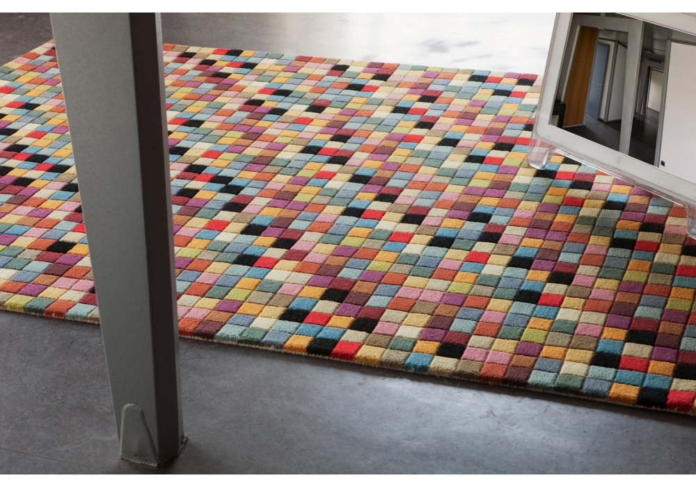 Pixel Wool Hand-Tufted Rug