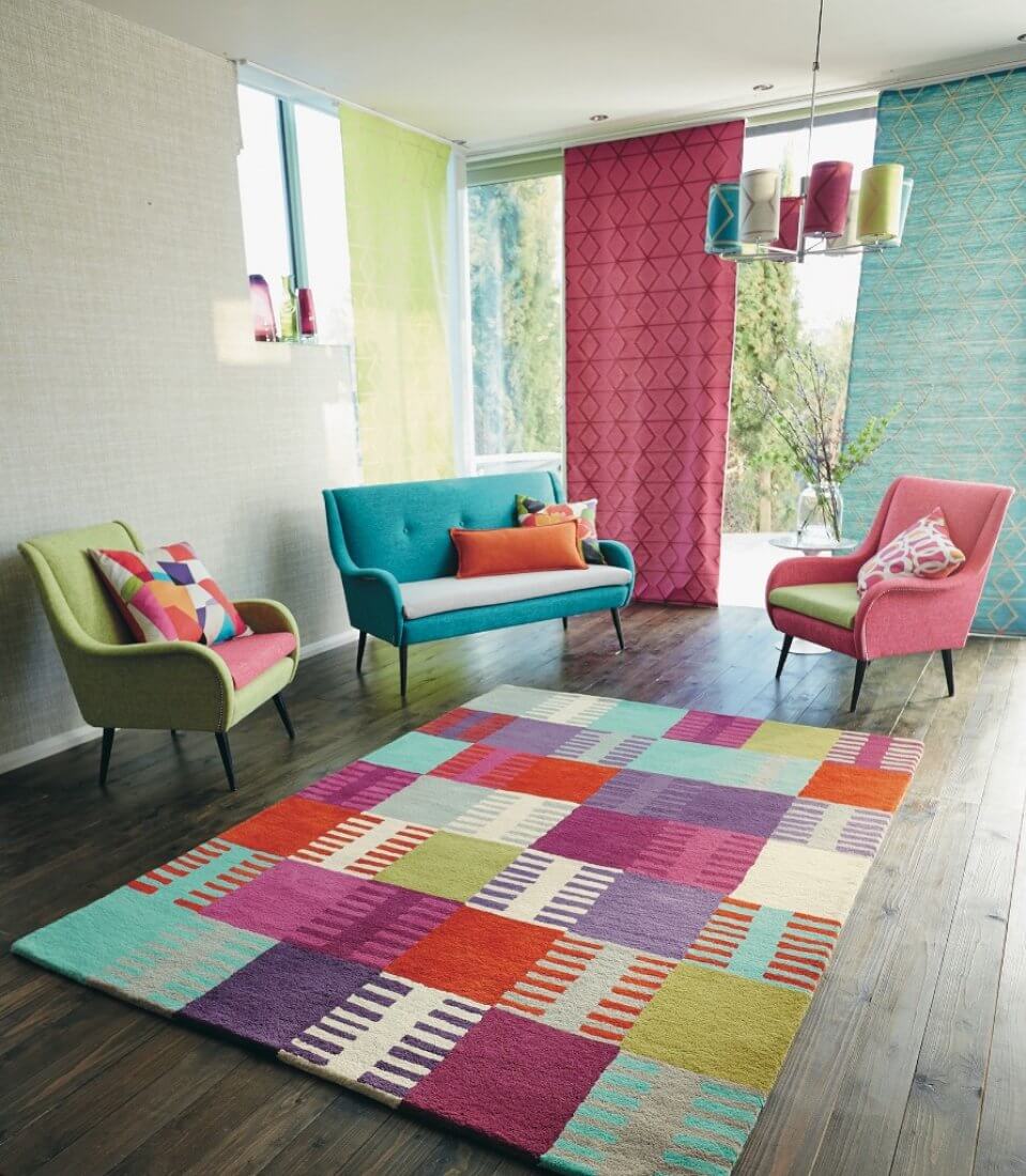 Navajo Grape Premium Rug | Size: 5' 7
