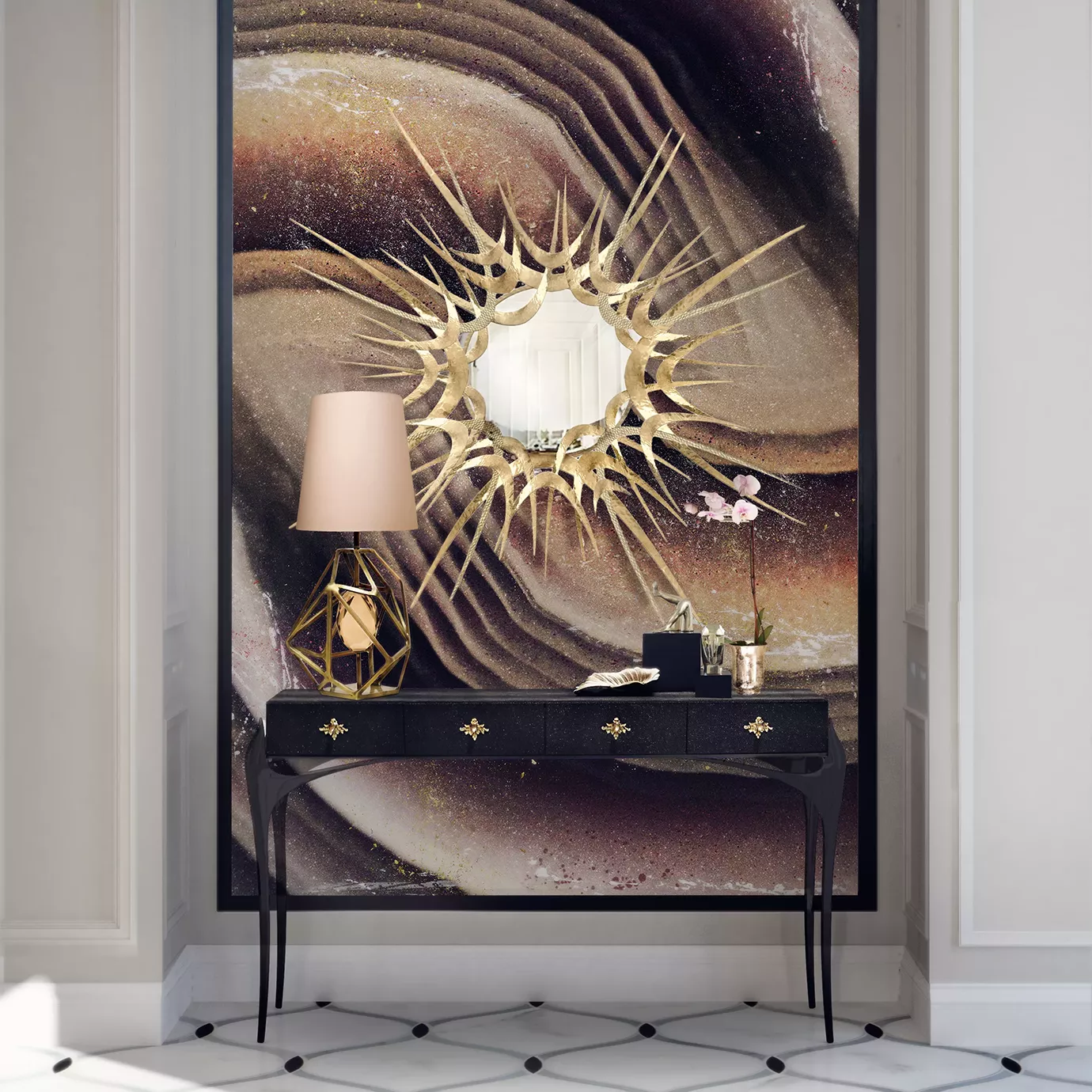 Gilded Mirror