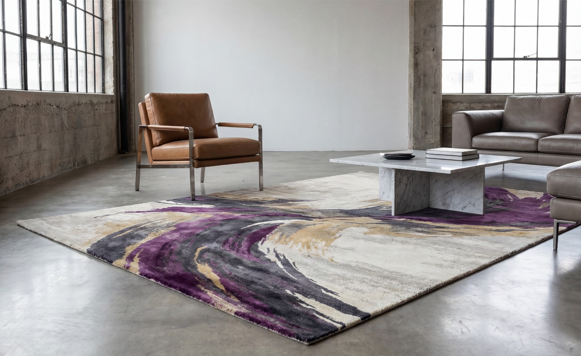 Velvet Gesture Artisan Rug