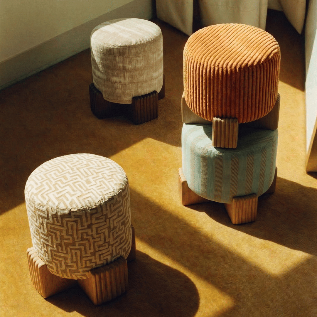 Twin Pouf - 1