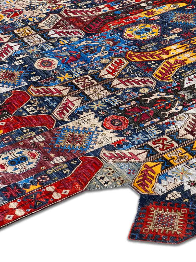 Multishape Hand-Woven Rug