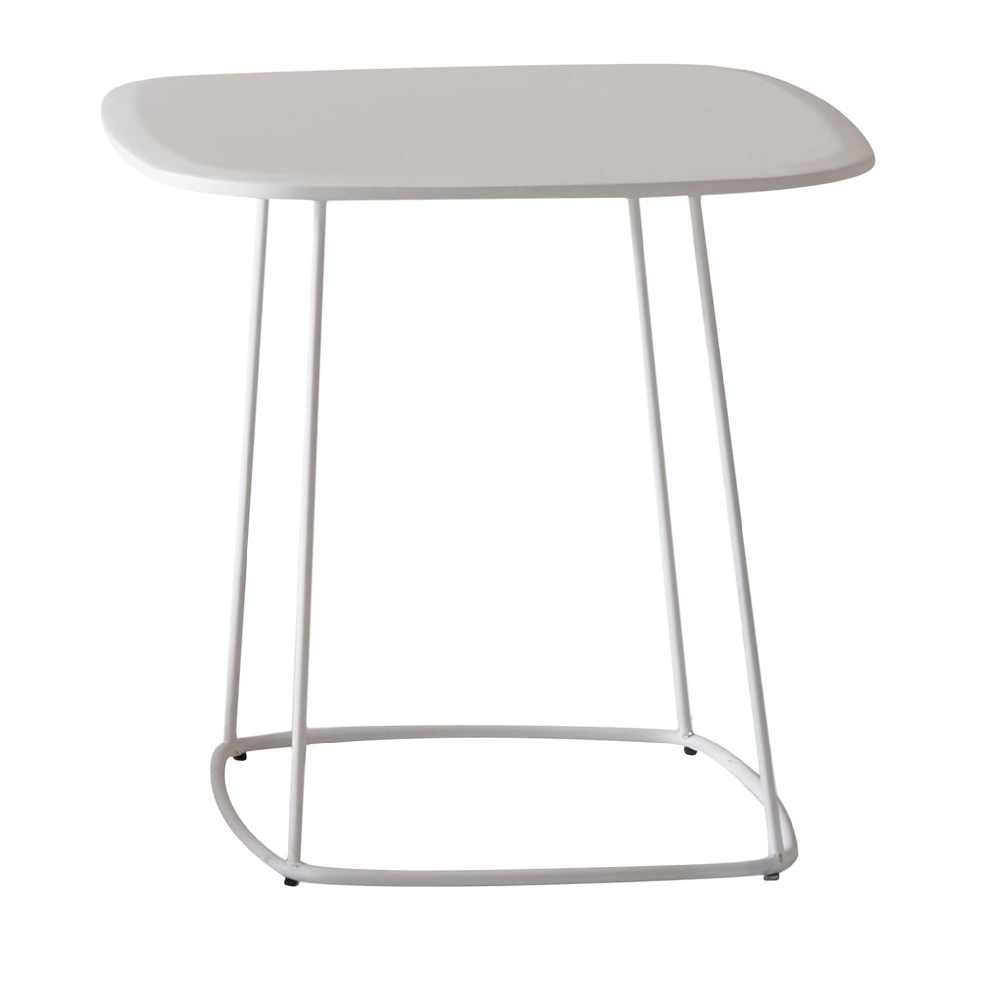Free-Style Beige Modern Side Table