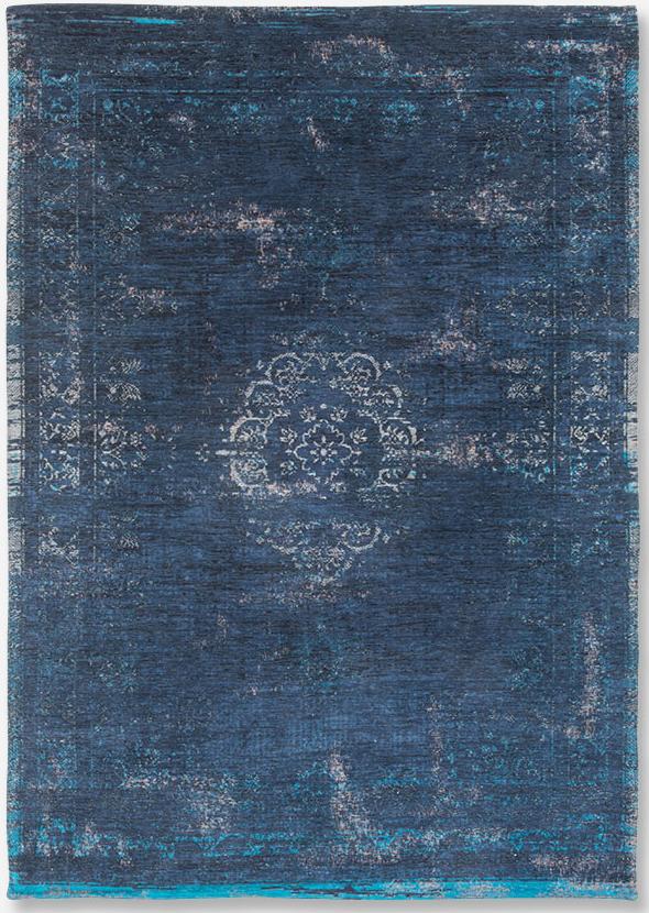 Medallion Blue Flatwoven Rug