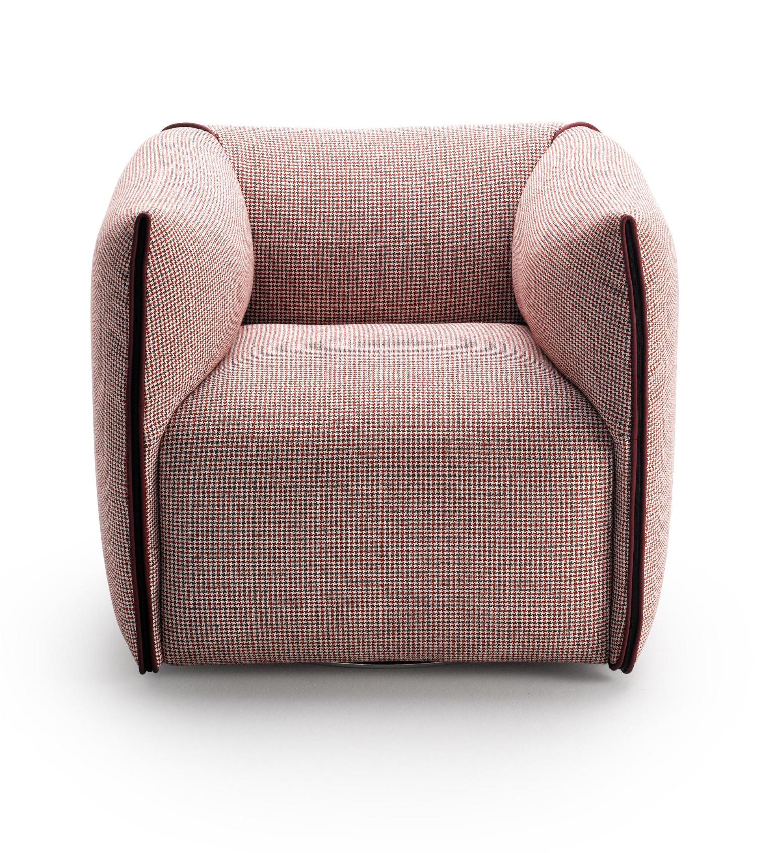 Mia Italian Armchair with Swivel Base