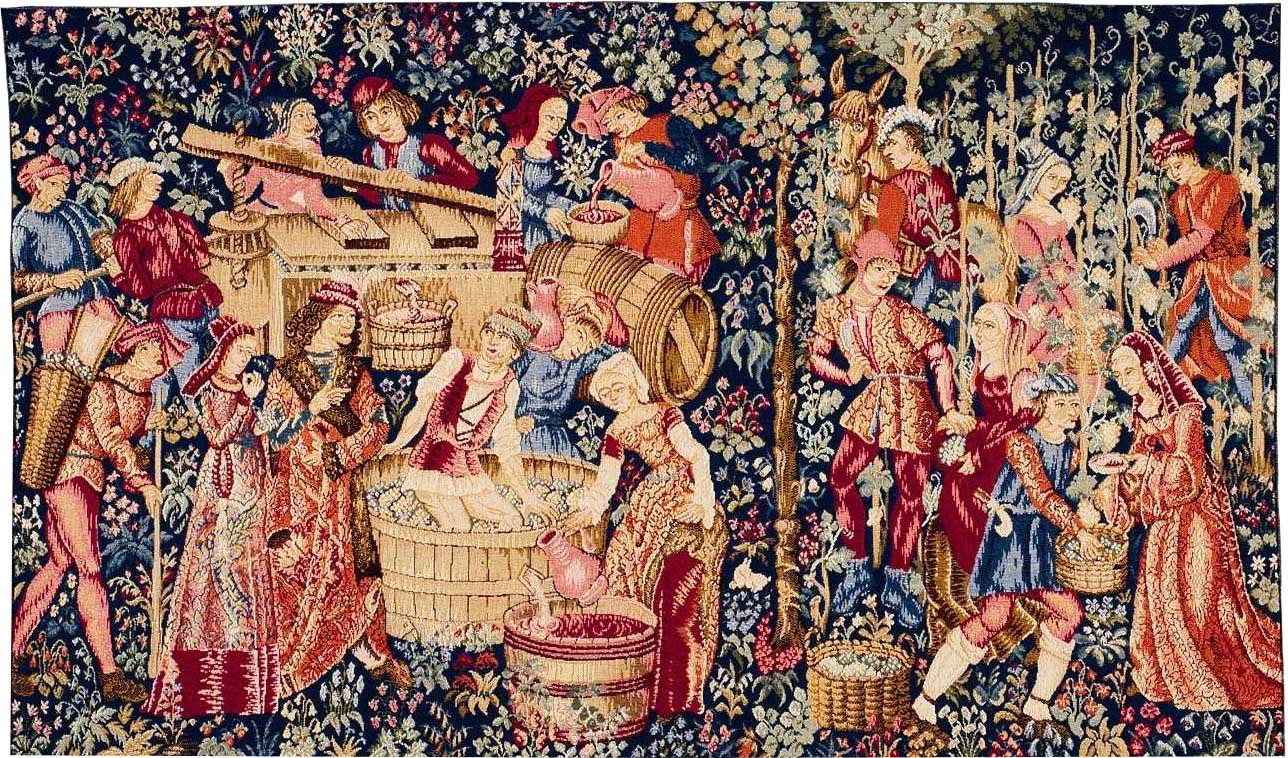 Harvest Landscape Horizontal Tapestry