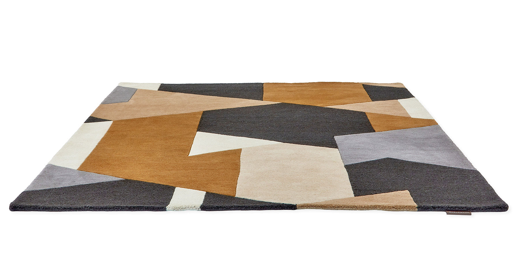 Popova Caramel Slate Designer Rug