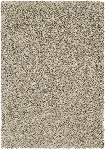 Wool Felt Light / Brown Premium Rug Steel  | Size: 4' 7