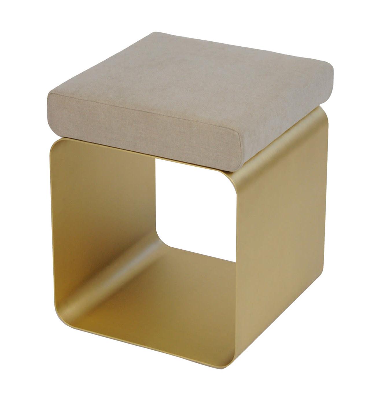 Sand Stool with Metal Base